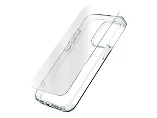 Zagg InvisibleShield Glass Elite 360 - Beskyttelsesboks for mobiltelefon glass, polykarbonat - blank - for Apple iPhone 15 Pro