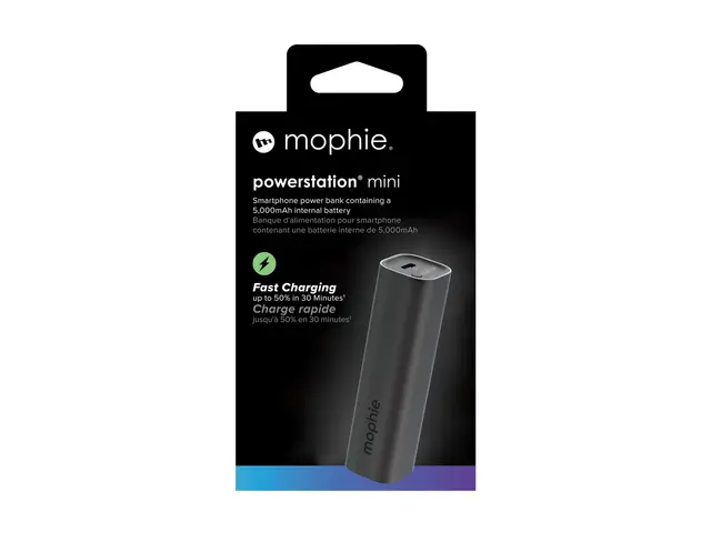 mophie powerstation mini - Strømbank 5000 mAh 20 watt PD (USB-C) p...