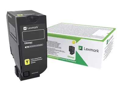 Lexmark - Høy ytelse - gul - original tonerpatron LCCP, LRP, Lexmark Corporate - for Lexmark CX725de, CX725dhe, CX725dthe 