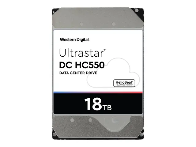 WD Ultrastar DC HC550 - Harddisk - 18 TB - intern - 3.5" i 3,5 tom...