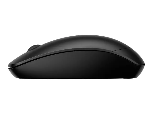HP 235 Slim - Mus optisk 3 knapper trådløs 2.4 GHz USB mottaker svart
