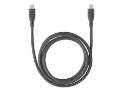 Cellular Line - USB-kabel - 24 pin USB-C (hann) til 24 pin USB-C (hann) 1.2 m - svart