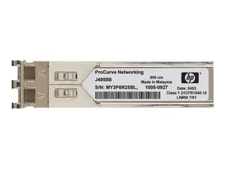 HPE X120 - SFP (mini-GBIC) transceivermodul 1GbE - 1000Base-LX - LC - for HP 3100; HPE 12504, 3600, 5500, 7506; FlexFabric 1.92, 11908, 12902; FlexNetwork MSR3048
