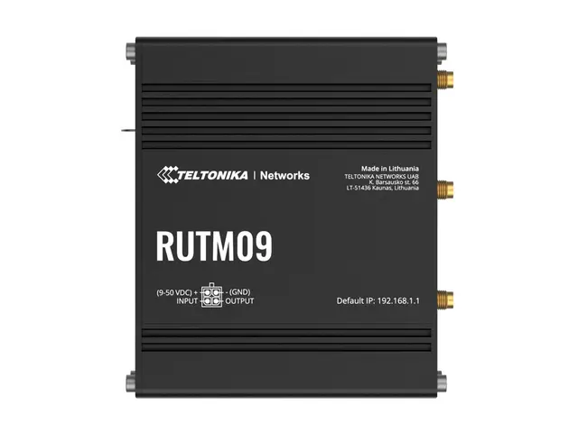 Teltonika RUTM09 - Ruter WWAN 3-portssvitsj 1GbE Wi-Fi 5 3G, 4G