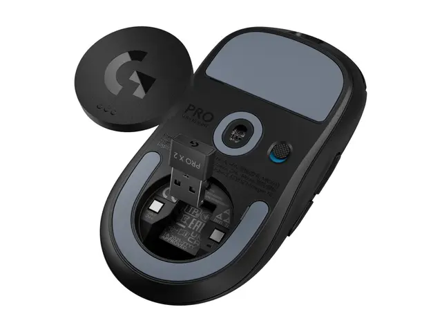 Logitech G PRO X SUPERLIGHT 2 - Mus gaming optisk 5 knapper trådlø...