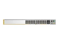 Allied Telesis AT X530L-28GTX - Switch L3 - Styrt - 24 x 10/100/1000 (PoE+) + 4 x 1 Gigabit / 10 Gigabit SFP+ (opplink) - rackmonterbar