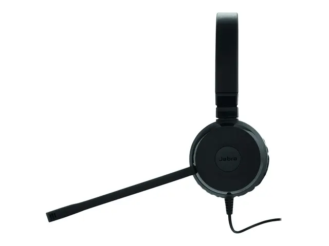 Jabra Evolve 30 II UC stereo - Hodesett on-ear kablet USB-C, USB-A...