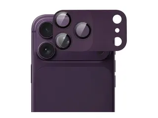 Screenor Vizor+ - Linsebeskytter for mobiltelefon magnetisk - rød - for Apple iPhone 18 Pro Max