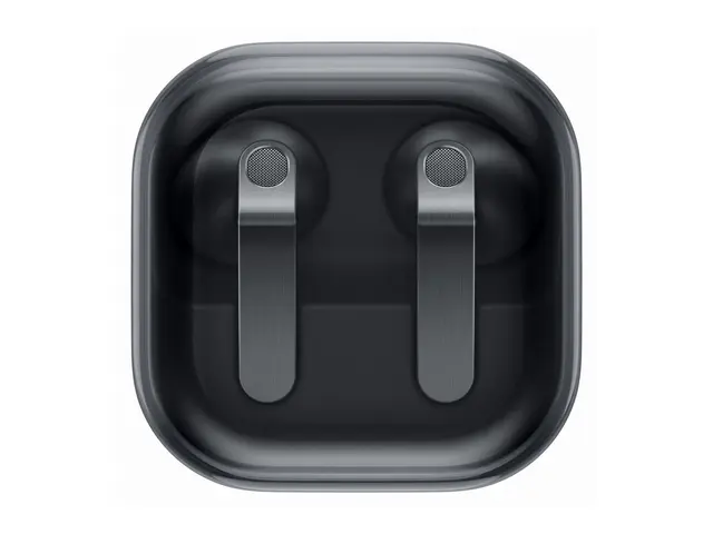 Samsung Galaxy Buds4 - True wireless-hodetelefoner med mikrofon i øret - Bluetooth - aktiv støydemping - svart 