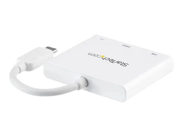 StarTech.com USB-C to HDMI Adapter - White 4K 30Hz Thunderbolt 3 C...