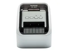 Brother QL-800 - Etikettskriver tofarget (monokrom) - direktetermisk - Rull (6,2 cm) - 300 x 600 dpi - inntil 93 etiketter/min - USB 2.0 - kutter - svart, hvit