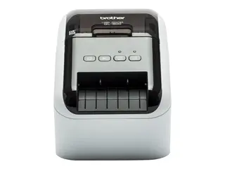 Brother QL-800 - Etikettskriver - tofarget (monokrom) direktetermisk - Rull (6,2 cm) - 300 x 600 dpi - inntil 93 etiketter/min - USB 2.0 - kutter - svart, hvit