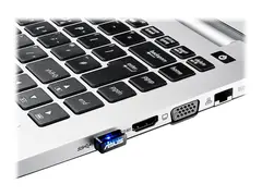 ASUS USB-N10 NANO - Nettverksadapter - USB 2.0 802.11b/g/n