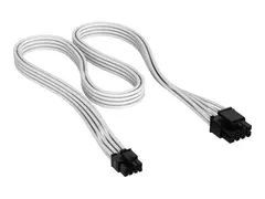 CORSAIR - Str&#248;mkabel - 8-pins EPS12V (hann) til 8-pins PCIe-str&#248;m (hann) 75 cm - hvit