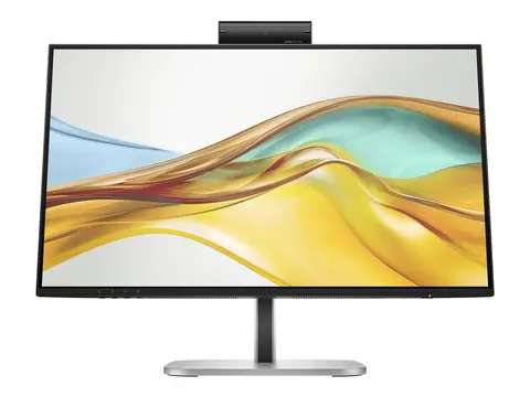 HP 524pm - Series 5 Pro - LED-skjerm 24&quot; (23.8&quot; synlig) - 1920 x 1080 Full HD (1080p) @ 100 Hz - IPS - 350 cd/m&#178; - 1500:1 - 5 ms - HDMI, DisplayPort, USB-C - h&#248;yttalere - kullsort, naturlig s&#248;lv (stativ)