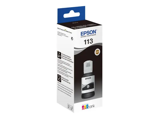 Epson EcoTank 113 - 127 ml - svart - original - blekkrefill - for ...