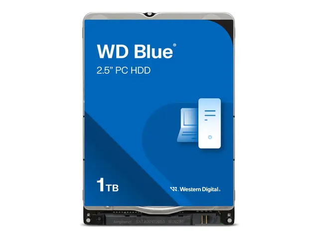 WD Blue WD10SPZX - Harddisk - 1 TB - intern - 2.5" - SATA 6Gb/s - ...