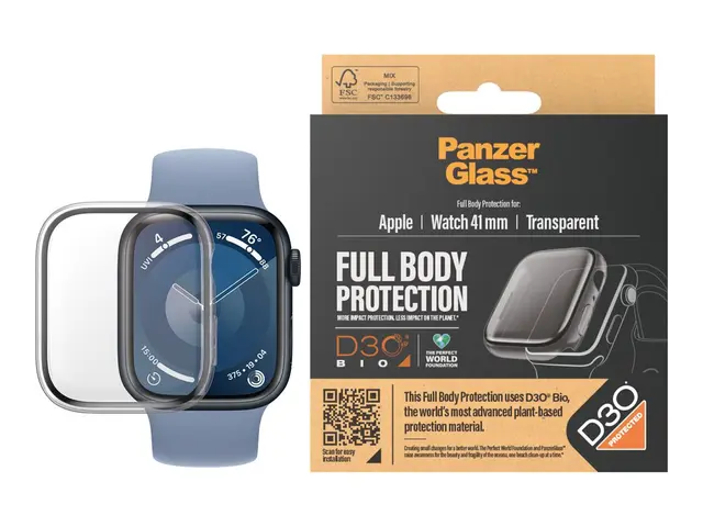PanzerGlass - Skjermbeskyttelse for smart armbåndsur helkroppsbesk...