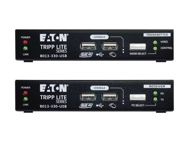 Eaton Tripp Lite Series KVM Extender with VGA and USB Connections,...