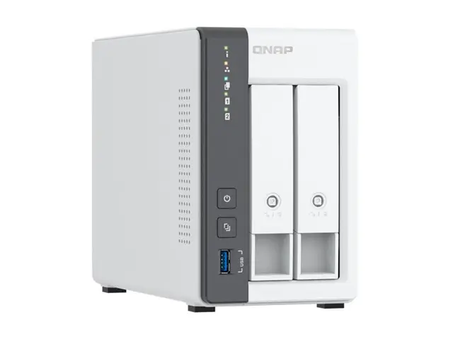 QNAP TS-216G - NAS-server 2 brønner SATA 6Gb/s RAID JBOD, 0, 1 RAM...