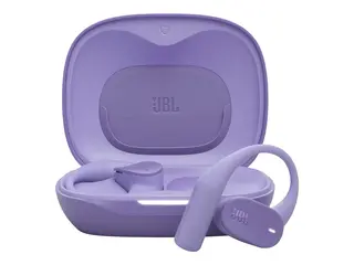 JBL Sense Lite - True wireless-hodetelefoner med mikrofon åpent øre - over-øret-montering - Bluetooth - purpur