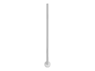 Neomounts FPMA-D9POLE - Monteringskomponent (forlengelsesstang) for LCD-skjerm - sølv - klemmemonterbar