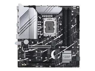 ASUS PRIME Z790M-PLUS - Hovedkort micro ATX - LGA1700-sokkel - Z790 Chipset - USB-C 3.2 Gen 2x2, USB-C 3.2 Gen 1, USB 3.2 Gen 2, USB 3.2 Gen 1 - Gigabit LAN - innbygd grafikk (CPU kreves) - HD-lyd (8-kanalers)