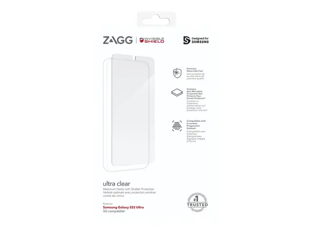 ZAGG InvisibleShield Ultra Clear+ - Skjermbeskyttelse for mobiltel...