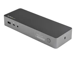 STARTECH.COM Universal Laptop Docking Station - USB-C &amp; USB 3.0 - Dual 4K DP &amp;