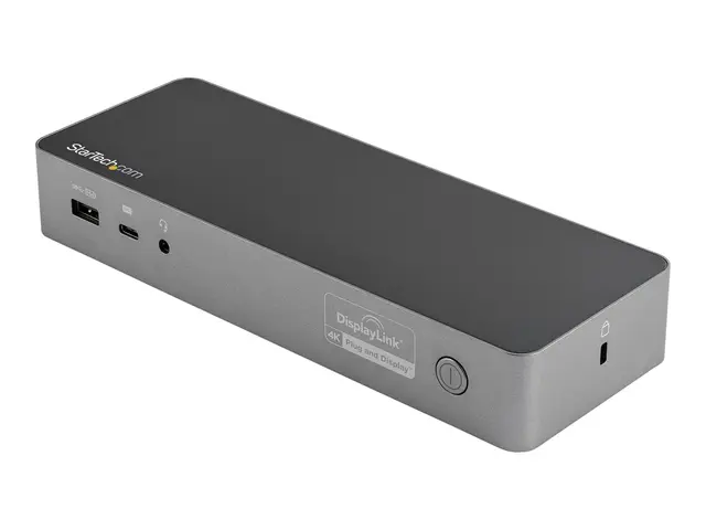 StarTech.com USB-C & USB-A Dock, Hybrid Universal Laptop Docking S...