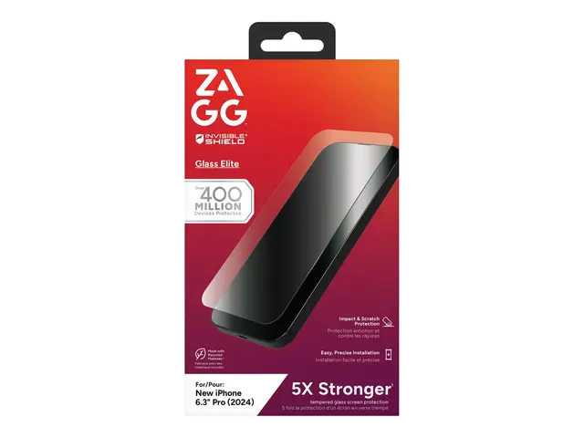 ZAGG InvisibleShield Glass Elite - Skjermbeskyttelse for mobiltele...