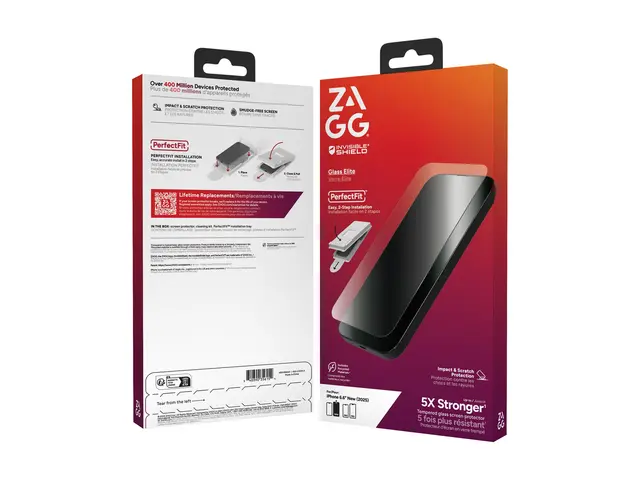 ZAGG InvisibleShield Glass Elite - Skjermbeskyttelse for mobiltele...