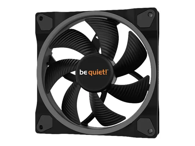 be quiet! Light Wings - Kabinettvifte PWM 140 mm svart (en pakke 3)