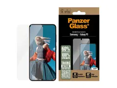 PanzerGlass - Skjermbeskyttelse for mobiltelefon ultrabred passform - glass - blank - for Samsung Galaxy Edge