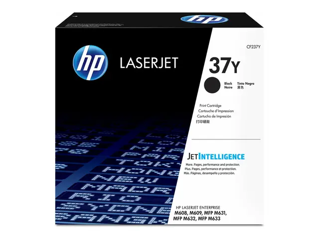 HP 37Y - Ekstra høy ytelse svart original LaserJet tonerpatron (CF...