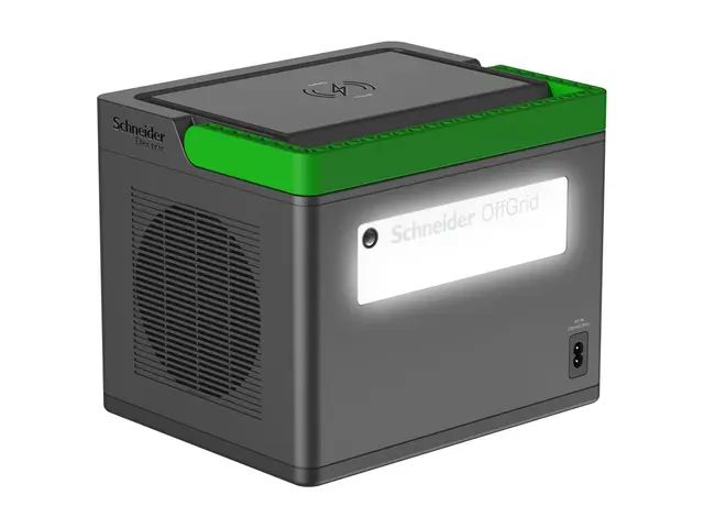 Schneider OffGrid 500 - Bærbar strømstasjon LCD, litium-ion, 2 CEE...