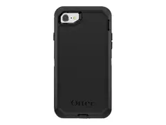 OtterBox Defender Series Apple iPhone 7 - ProPack &quot;Each&quot; beskyttelsesboks for mobiltelefon - robust - polykarbonat, syntetisk gummi - svart - for Apple iPhone 7, 8, SE (2nd generation), SE (3rd generation)