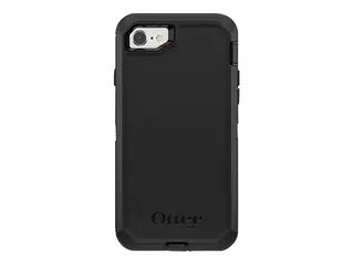 OtterBox Defender Series Apple iPhone 7 - ProPack "Each" beskyttelsesboks for mobiltelefon - robust - polykarbonat, syntetisk gummi - svart - for Apple iPhone 7, 8, SE (2nd generation), SE (3rd generation)