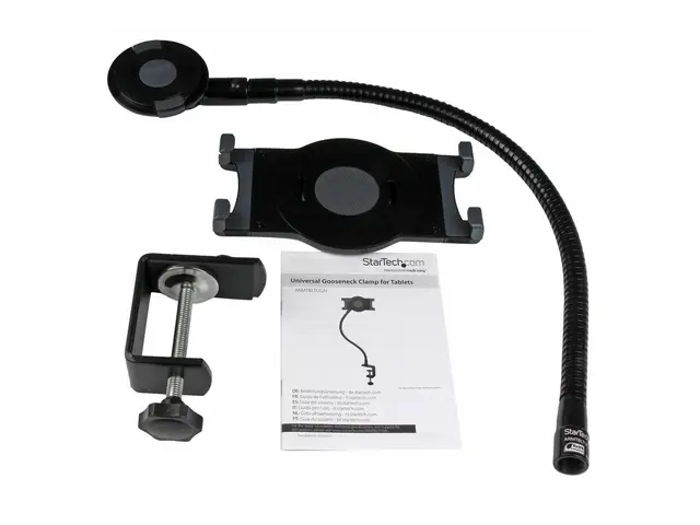 Startech Gooseneck Tablet Holder - Bendable Arm Desk Mount Stand F...