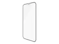 PanzerGlass - Skjermbeskyttelse for mobiltelefon glass - 6.1" - rammefarge svart - for Apple iPhone 12, 12 Pro