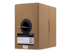 STARTECH 1000 FT BULK ROLL OF GRAY CMR CAT5E SOLID UTP CABLE