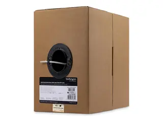 STARTECH 1000 FT BULK ROLL OF GRAY CMR CAT5E SOLID UTP CABLE