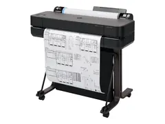 HP DesignJet T630 - 2025 Edition 24" storformatsskriver - farge - ink-jet - Rull A1 (61,0 cm x 45,7 m), A1, ANSI D - 2400 x 1200 dpi - inntil 0.5 min/side - USB 2.0, Gigabit LAN, Wi-Fi(n) - kutter
