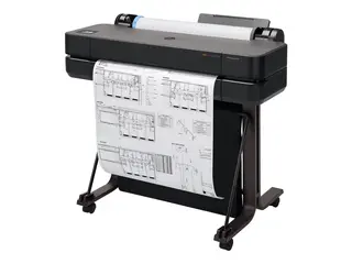 HP DesignJet T630 - 2025 Edition 24" storformatsskriver - farge - ink-jet - Rull A1 (61,0 cm x 45,7 m), A1, ANSI D - 2400 x 1200 dpi - inntil 0.5 min/side - USB 2.0, Gigabit LAN, Wi-Fi(n) - kutter