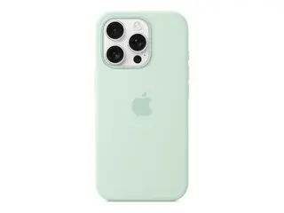 Apple - Baksidedeksel for mobiltelefon - MagSafe-samsvar silikon - akvamarin - for iPhone 16 Pro