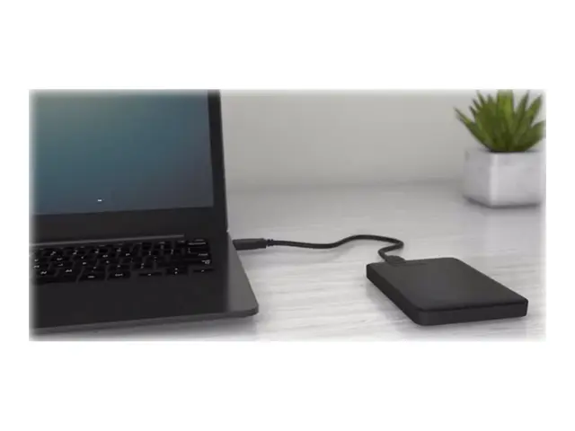 WD Elements Portable WDBU6Y0050BBK - Harddisk - 5 TB - ekstern (bæ...