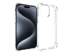 Insmat Impact - Baksidedeksel for mobiltelefon termoplast-polyuretan (TPU) - blank - for Apple iPhone 15 Pro Max