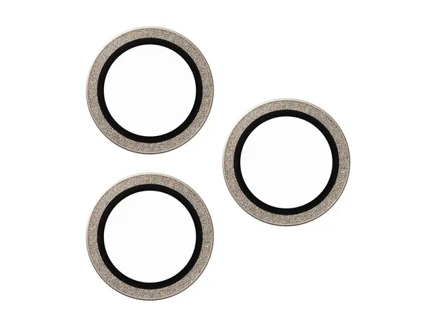 PanzerGlass Hoops - Linsebeskytter for mobiltelefon - glitrende gull