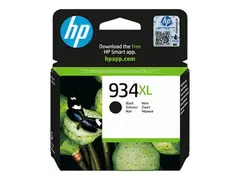 HP 934XL - 26.5 ml - Høy ytelse - svart - original Officejet - blekkpatron - for Officejet 6820; Officejet Pro 6230, 6230 ePrinter, 6830