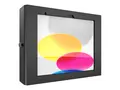 Compulocks Apex - Innhegning - for nettbrett låsbar - metallramme - svart - veggmonterbar - for Apple 10.9-inch iPad (10. generasjon); iPad (A16)